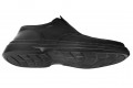 Pantofi lati si inalti din piele naturala negri cu talpa EPA