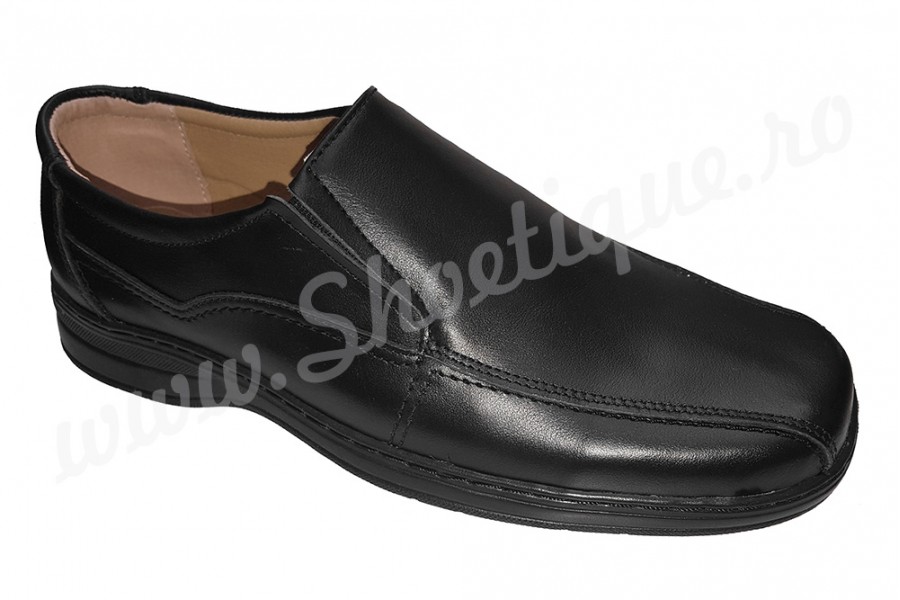 Irregularities Manufacturer Job offer Pantofi lati din piele naturala negri 39-46 - shoetique.ro