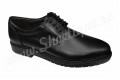 Pantofi din piele naturala negri cu siret lati 39-46